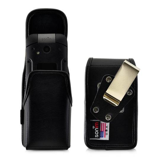 Sonim Leather Pouch for XP3plus phone.