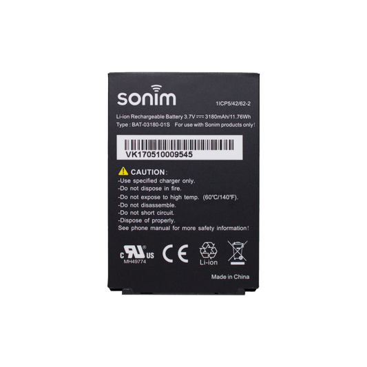 XP5s - 3180mAh Li-ion Battery
