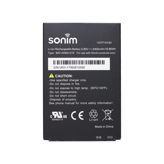 Sonim 4900 mAh Battery for XP8 Phone. 