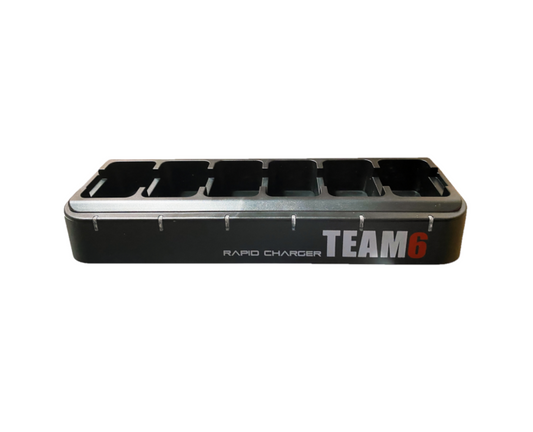 Klein TEAM6 6-bay Multi-Charger for XP10 and XP5plus (pods not included)